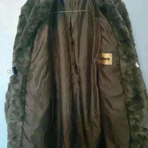 Furrier French faux fur Coat Size small - Picture 10 of 16
